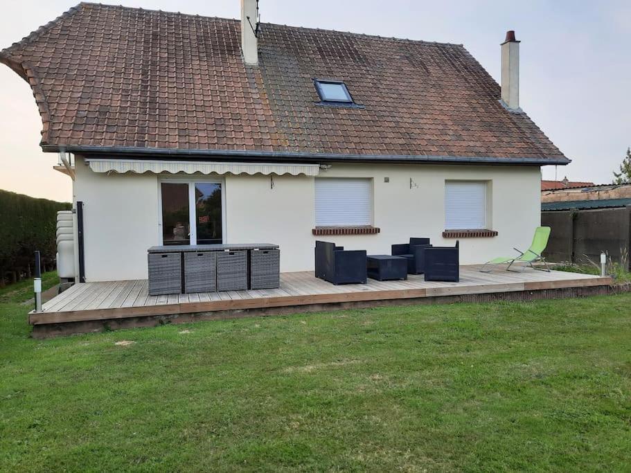 Gite Les Ptits Choux Saint-Quentin-Lamotte-Croix-au-Bailly Kültér fotó